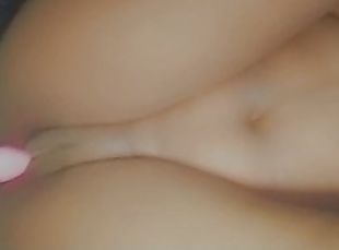 orgasme, chatte-pussy, amateur, ébène, jouet, black, assez, solo, humide