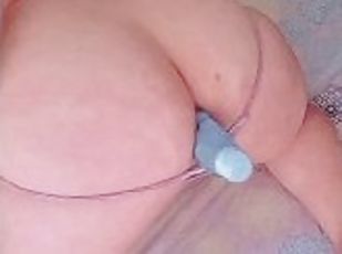 pakaļa, masturbācija-masturbation, orgasms, amatieris, tūpļa, dildo, solo, realitāte