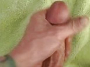 masturbation, amateur, ejaculation-sur-le-corps, énorme-bite, secousses, ejaculation, solo, bite