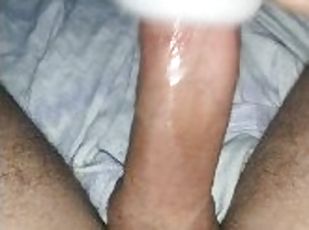 masturbation, gay, ejaculation, solo, bite