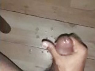 masturbation, amateur, ejaculation-sur-le-corps, ados, branlette, solo