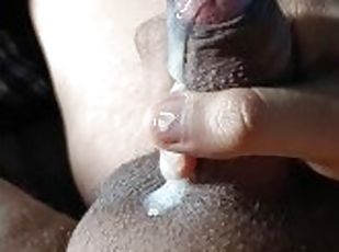 masturbation, amateur, ejaculation-sur-le-corps, branlette, solo