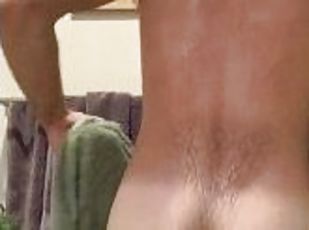 bañando, papá, peluda, amateur, gay, ducha, a-solas, papi, musculada