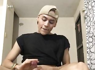 masturbación, delgada, amateur, anal, gay, con-los-dedos, pajeándose, a-solas, gay-joven, polla