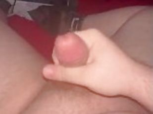 masturbation, amatör, gigantisk-kuk, juckande, pov, sprut, ensam, vit, kuk