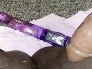 masturbación, orgasmo, squirting, amateur, chorro-de-corrida, negra-ebony, juguete, hardcore, corrida-interna, corrida