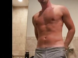 masturbation, public, amateur, ejaculation-sur-le-corps, gay, secousses, sale, collège, attrapée, solo