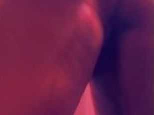 cul, gros-nichons, amateur, anal, ébène, solo