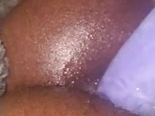 masturbation, amateur, anal, black, pute, serrée, gode, solo