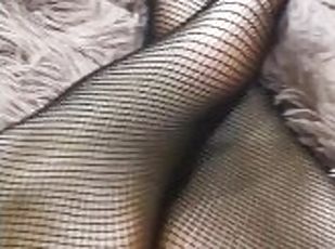 collants, amateur, ados, pieds, bas, résille, fétiche, solo, jambes