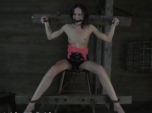 jouet, bdsm, bâillonnement, bondage, brunette