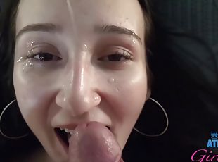 ejaculation-sur-le-corps, énorme-bite, milf, compilation, double, pieds, point-de-vue, sur-le-visage, blonde, fétiche