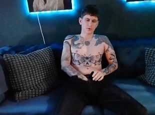 masturbação, amador, tiro-ao-alvo, gay, casting, gozando, ejaculação, webcam, apanahado, sozinho