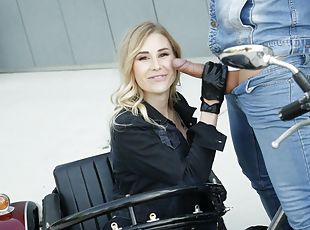 Blonde stunner Madison A gets fucked balls deep