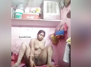 Horny Desi Bhabhi Shows Her Boobs And Masturbating Part 1