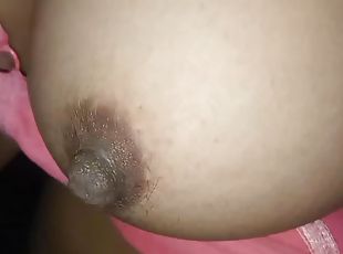 tetas-grandes, enorme, amateur, divertido, tetas, a-solas