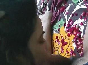 Today Exclusive- Cute Desi Girl Blowjob