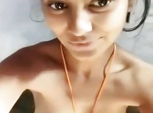 amateur, adolescente, indio, webcam, a-solas, morena