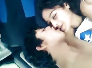 Horny College Teen Lovers Romantic Sex In Car Leaked!