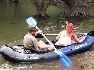 Skinny dipping couple