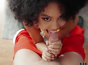 negra-ebony, interracial, garganta-profunda, locura, primera-persona, cornudo, exótico, morena, tetitas