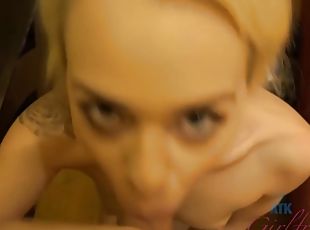 gigantisk-kuk, creampie, pov, blond