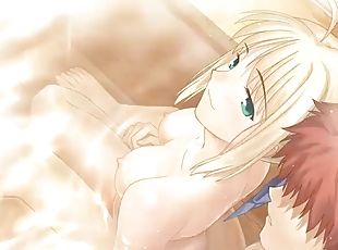 Saber-gold bath