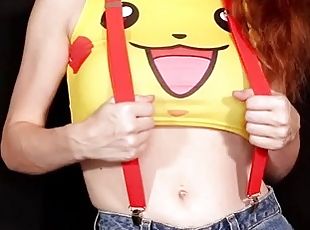 ASMR Redhead - Misty Tries on New Tops