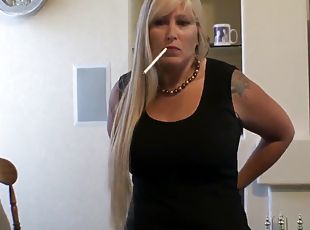 My Cougar Bbw Stepmom Helps Me Masturbate