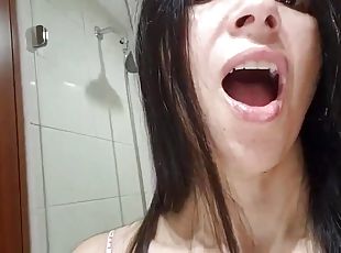 teta-grande, masturbação, amador, maduro, mulher-madura, latina, louca, puta-slut, webcam, sozinho