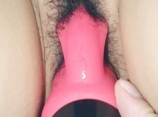 asiatique, cul, poilue, public, amateur, anal, jouet, maison, ejaculation-interne, coquine