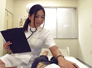 看護師, ベイブ, 日本人, カップル, pov, ゴージャス, 制服, ディック