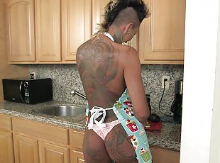 rumpe, ebony, ludder, pov, rumpe-butt, rumpehull, tattoo, juicy, stringtruse