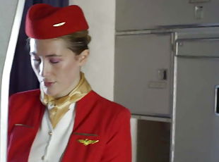 Passenger fuck the stewardess