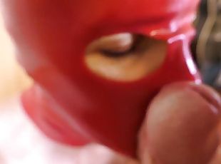 amatori, muie, jet-de-sperma, hardcore, cuplu, pov, fetish, latex, masca