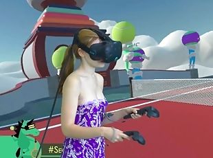 Virtual reality and real boobs