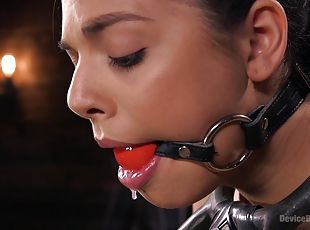 ados, latina, bdsm, esclave, fétiche, bâillonnement