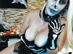 cul, gros-nichons, chatte-pussy, milf, maman, seins, halloween