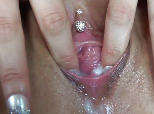 gros-nichons, chatte-pussy, mature, ejaculation-sur-le-corps, ejaculation-interne, doigtage, gros-seins, putain