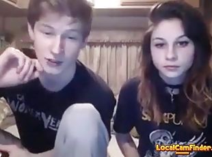 pénis-grande, adolescente, casal, colégio, webcam, pénis