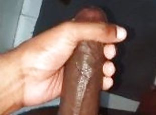 masturbación, amateur, negra-ebony, polla-enorme, adolescente, a-solas, africano, polla