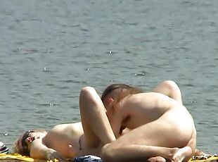 gafas, al-aire-libre, público, coño-pussy, amateur, pareja, playa, pelirroja, jóvenes18, europeo