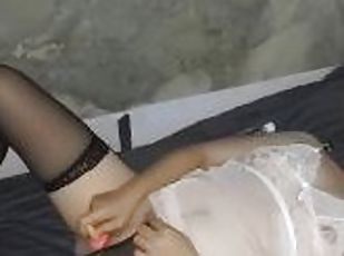 asia, mastubasi, muncrat, handjob-seks-dengan-tangan-wanita-pada-penis-laki-laki, creampie-ejakulasi-di-dalam-vagina-atau-anus-dan-keluarnya-tetesan-sperma, seorang-diri, payudara-kecil