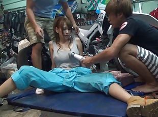 asia, sayang, gambarvideo-porno-secara-eksplisit-dan-intens, jepang, bertiga, realitas