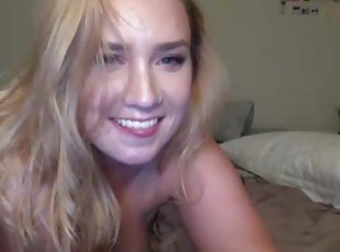 Homemade Sexy Blonde Live Cam  Show