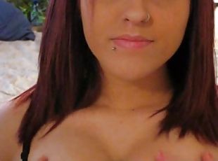 amateur, babes, culo-sexy, pelirroja, con-piercings, a-solas