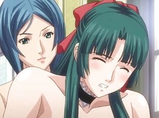 lesbo-lesbian, japanilainen, koosteet, anime, hentai