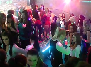 Large group of sluts fucking and sucking big dick dudes in a nightclub