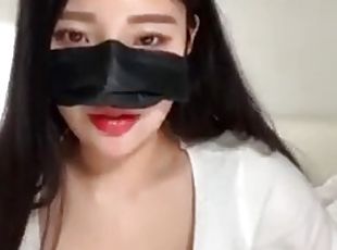 asia, payudara-besar, amatir, webcam, seorang-diri, korea