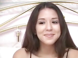 Amateur Hot Ass Latina Beauty Melissa Shares An Erotic Pussy Masturbation